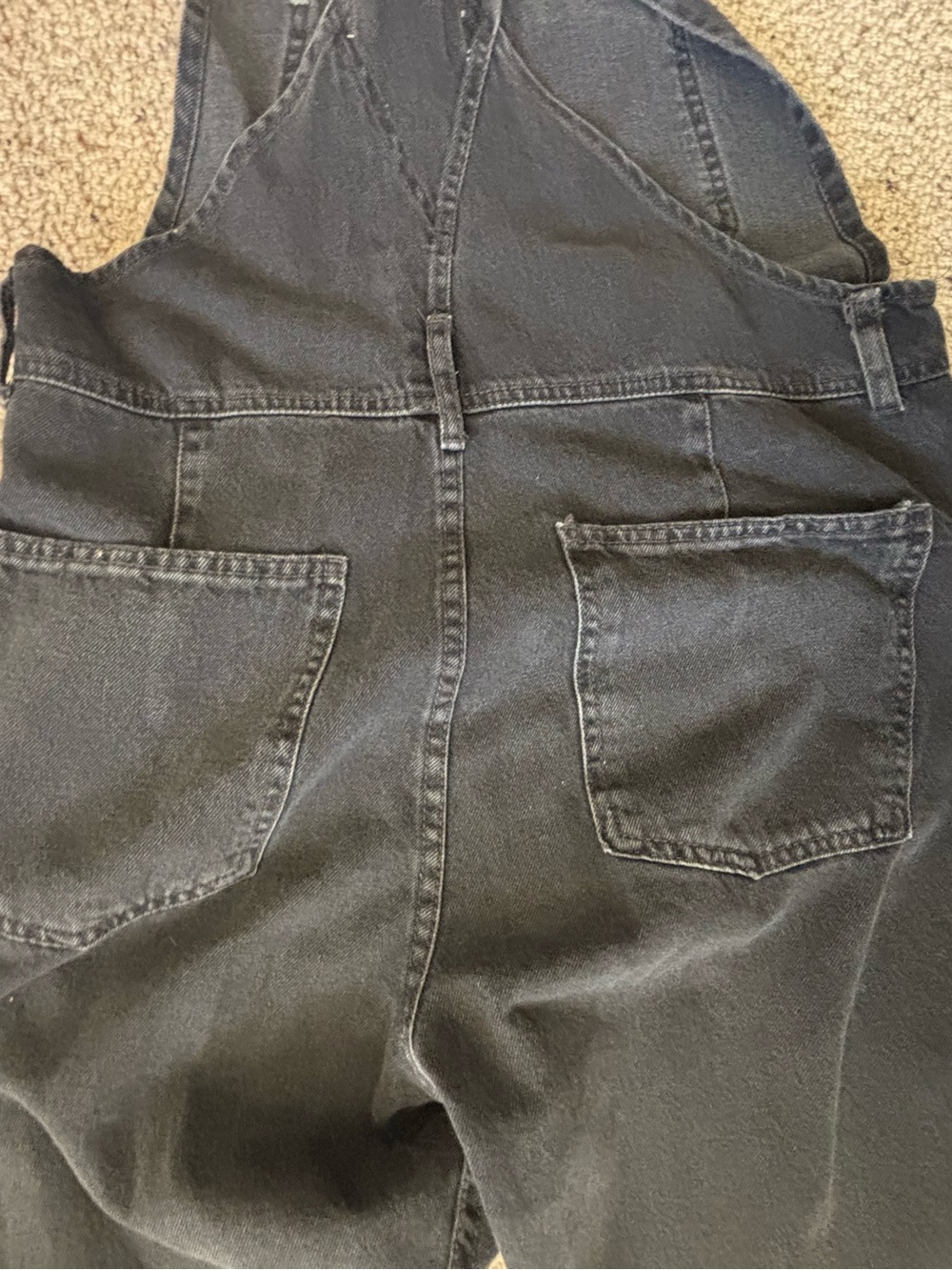 Free People Ziggy Denim Overalls - Relaxed Fit- size small - Picture 6 of 9